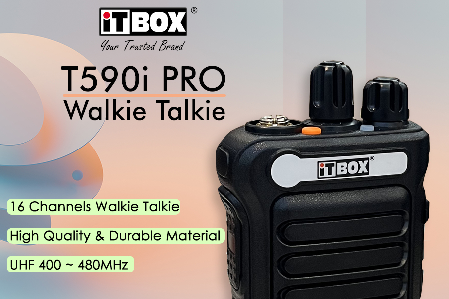 Itbox Walkie Talkie T590i Pro Supplier Malaysia | Itbox Walkie Talkie 